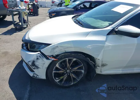 2020 Honda Civic Sport from USA, damaged, VIN 19XFC2F87LE203490